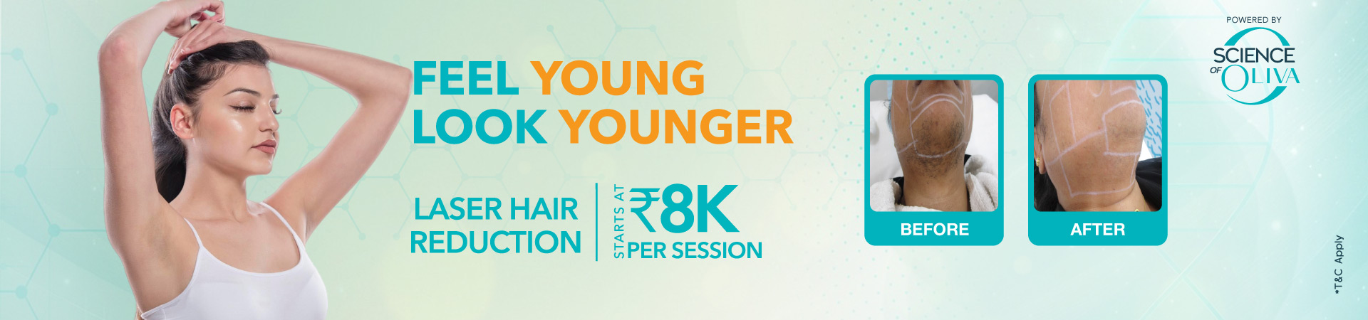 Laser Hair removal Banner 1