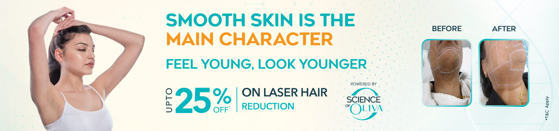 Laser Hair removal Banner 1