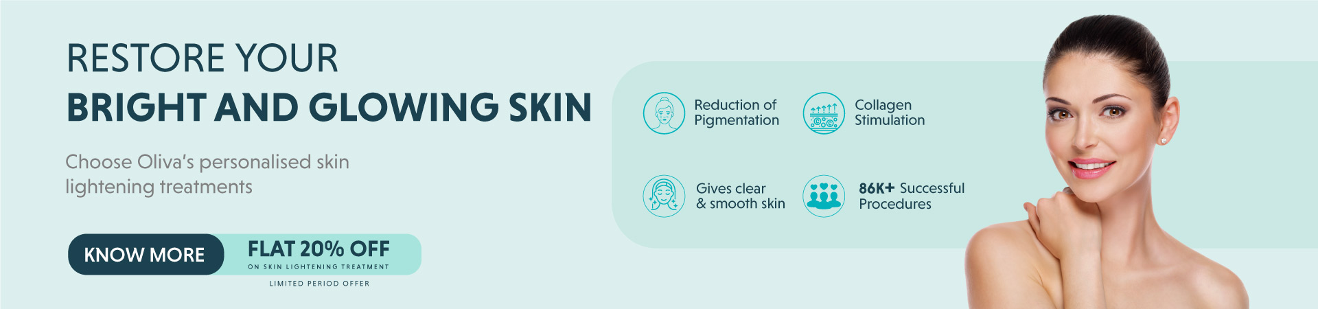 Skin Lightening Treatment Banner