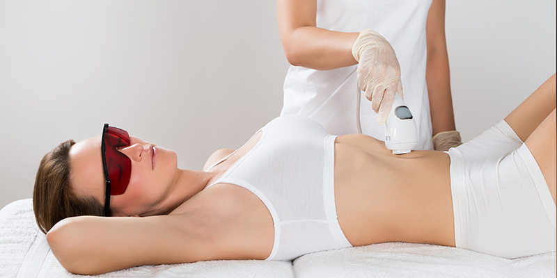 unwanted hair removal laser treatment