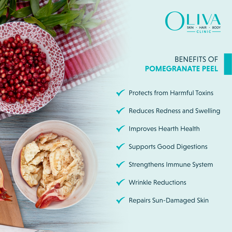 Benefits of Pomegranate Peel