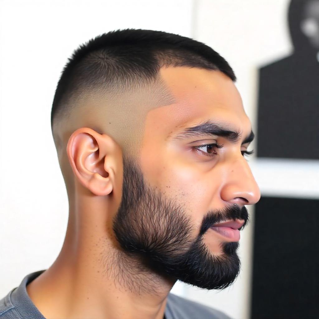 Low Bald Fade Haircut