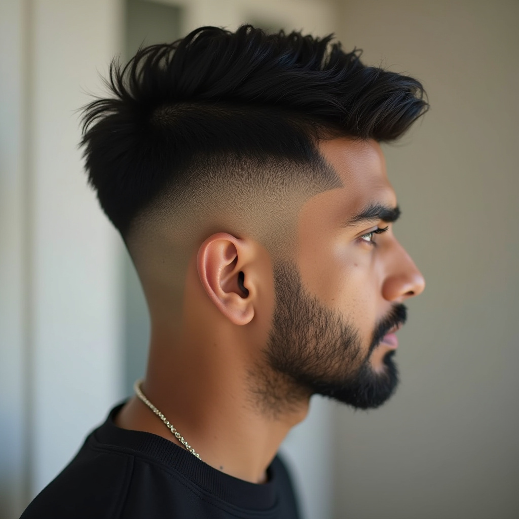 Low Drop Fade Haircut